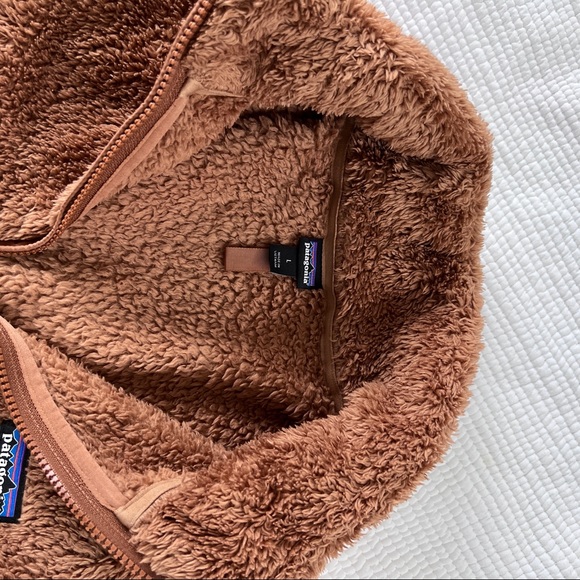 Patagonia Women's Los Gatos 1/4 Zip Fleece Pullover Sz L NWOT sherpa - Picture 8 of 10